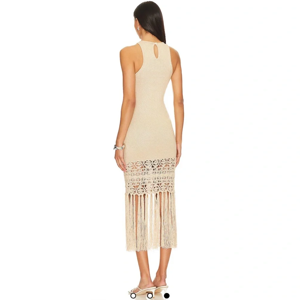 Lucaya Dress in Tan Tularosa Revolve - Picture 2 of 4